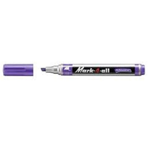 Marcador permanente Mark-4-all 1-4 mm. tinta color lila, Stabilo