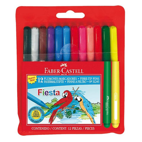 Marcadores Fiesta. Faber Castell