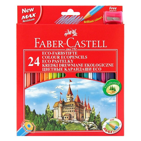 Lápices de colores, 24 piezas Faber Castell