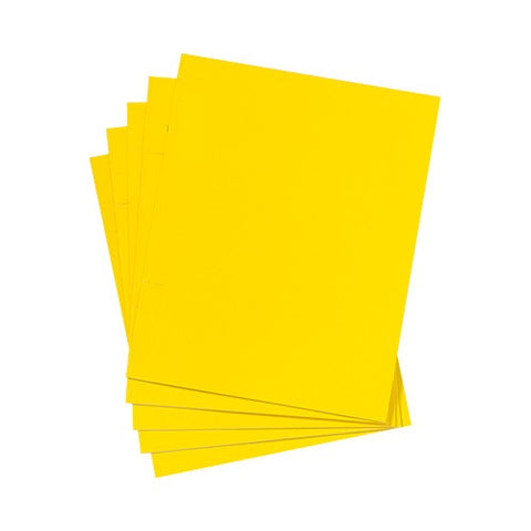 Cartulina de color amarilla tamaño oficio