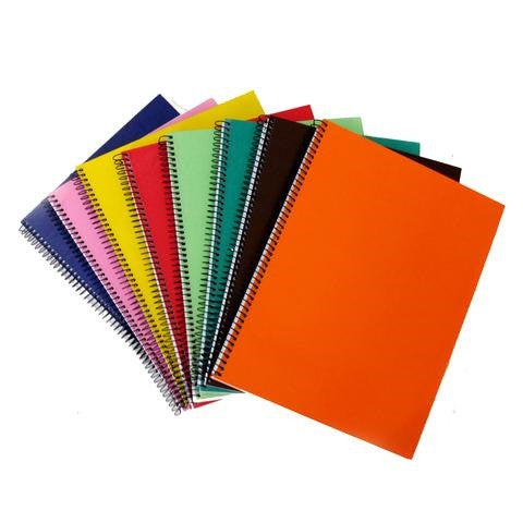 Cuaderno Espiral araña color pleno de 100h. Acricolor
