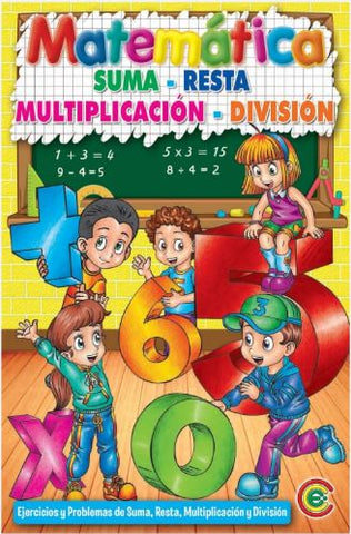 Matemáticas - Suma, Resta, Multiplicación y División